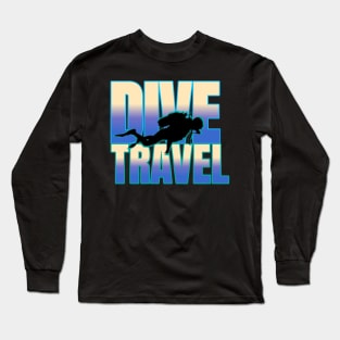 Scuba diving t-shirt designs Long Sleeve T-Shirt